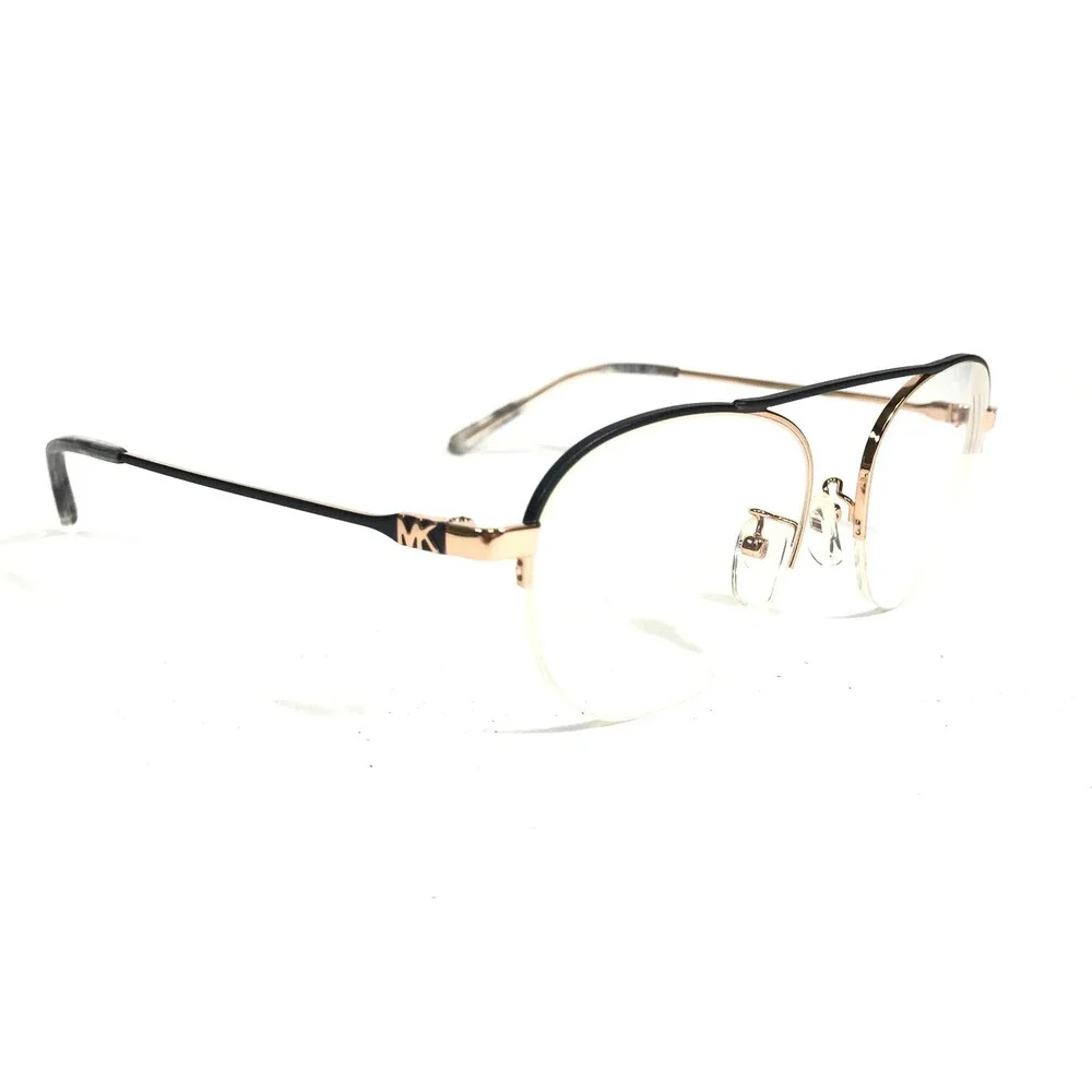 Michael Kors Eyeglasses Frames MK 3028 Casablanca 1108 Navy Blue Gold 51-18-140
